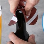 HCG500104FB Football Jar/Bottle Opener With Full Color Custom Imprint